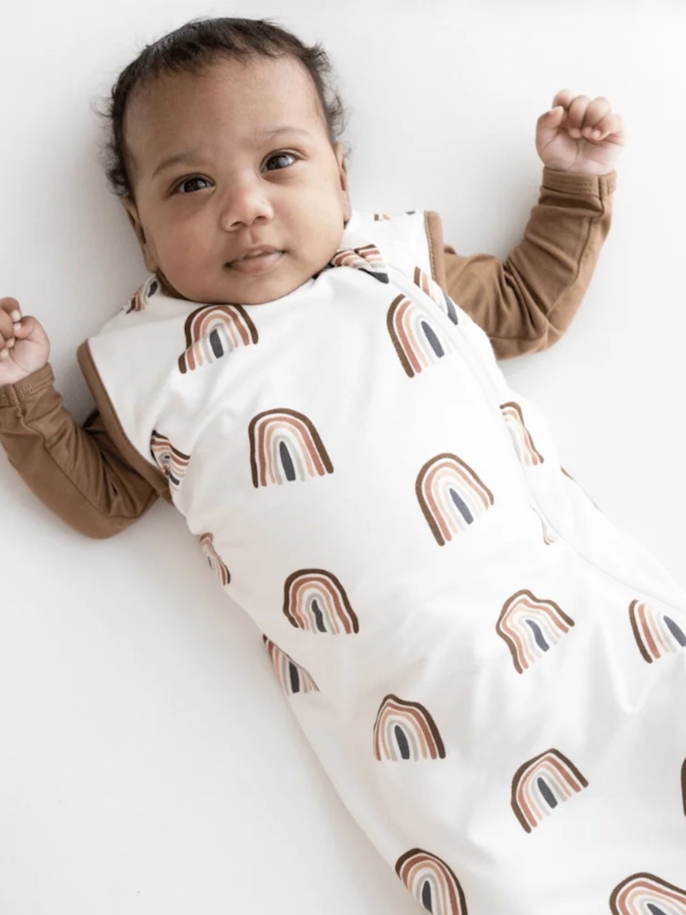 Coffee Rainbow Sleep Walker - Kyte Baby